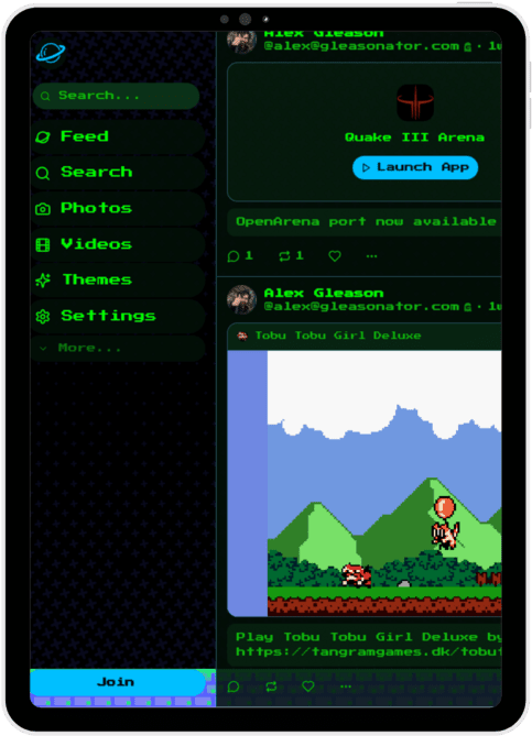 Gamer theme